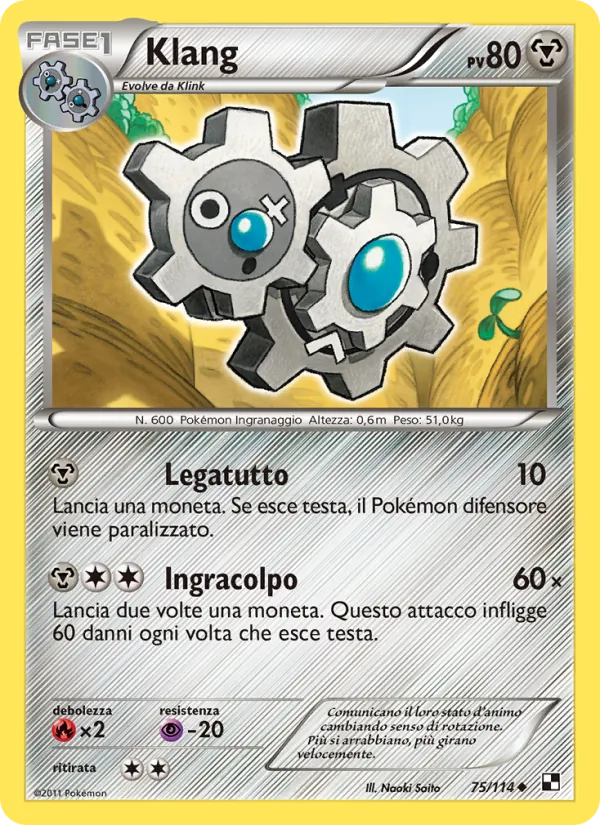 Klang – Nero e Bianco 75