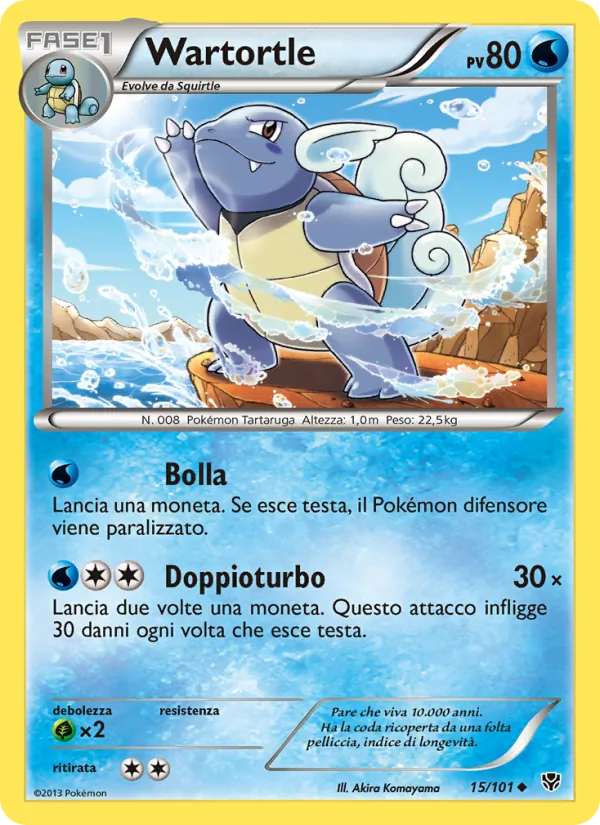 Wartortle – Esplosione Plasma 15