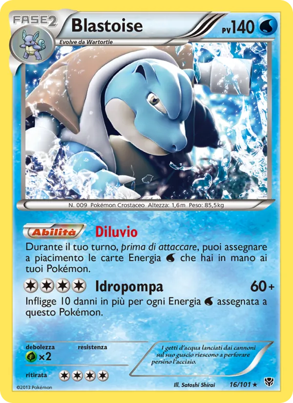 Blastoise – Esplosione Plasma 16