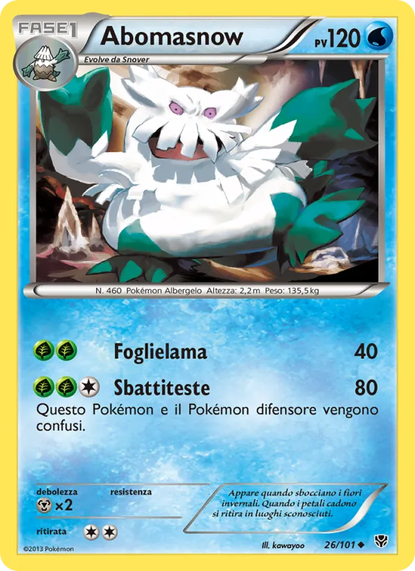 Abomasnow – Esplosione Plasma 26