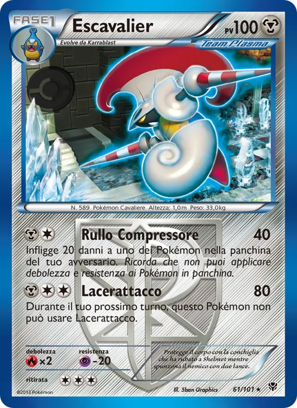 Escavalier – Esplosione Plasma 61