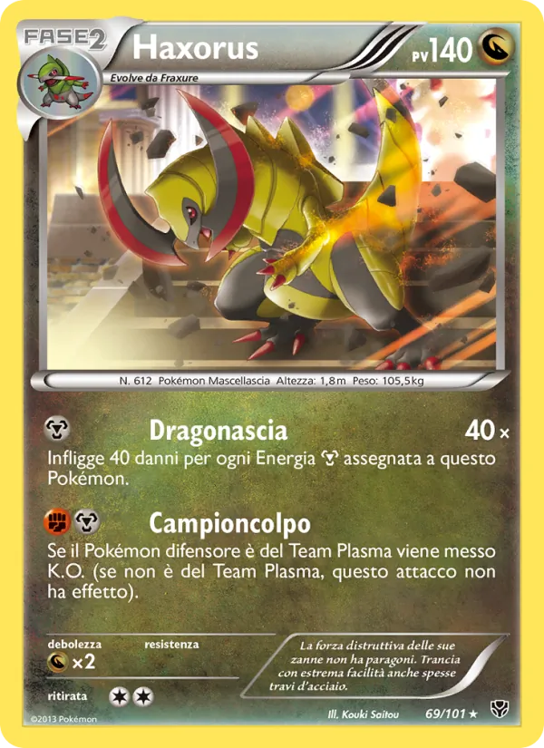 Haxorus – Esplosione Plasma 69