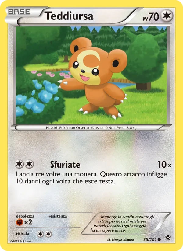 Teddiursa – Esplosione Plasma 75