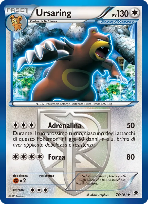 Ursaring – Esplosione Plasma 76