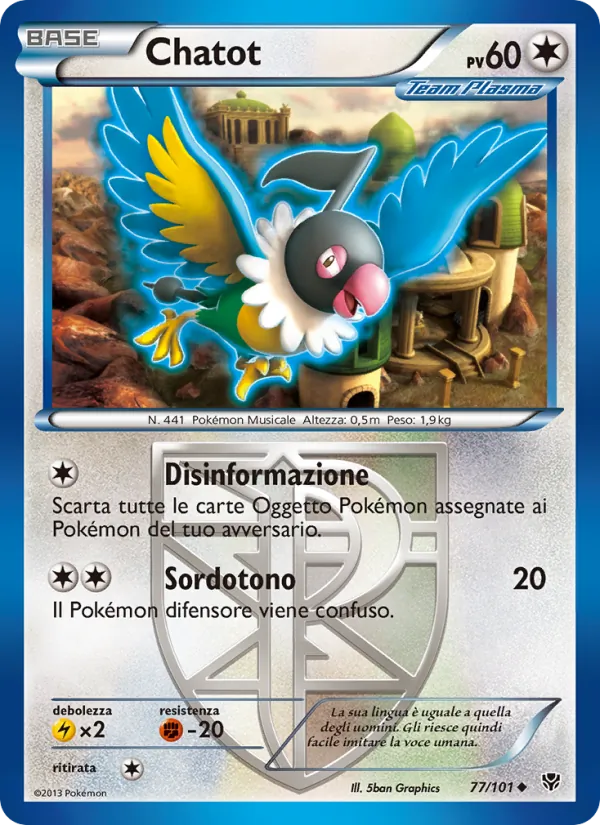 Chatot – Esplosione Plasma 77