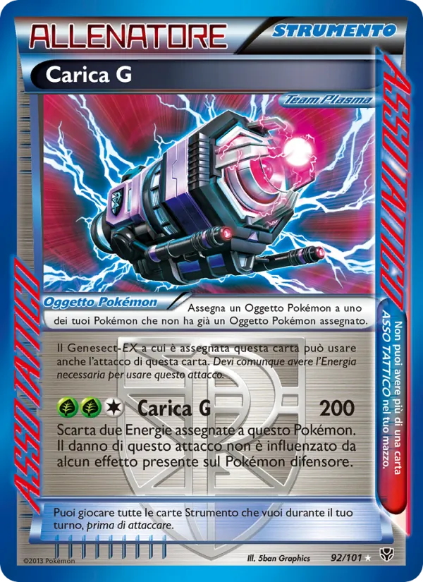 Carica G – Esplosione Plasma 92