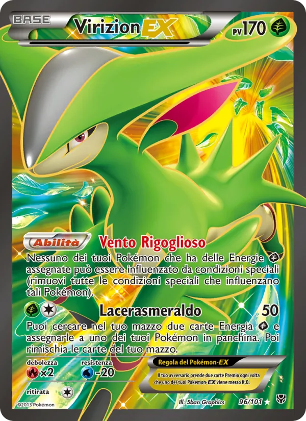 Virizion-EX – Esplosione Plasma 96