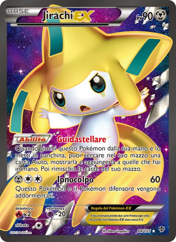 Jirachi-EX – Esplosione Plasma 98