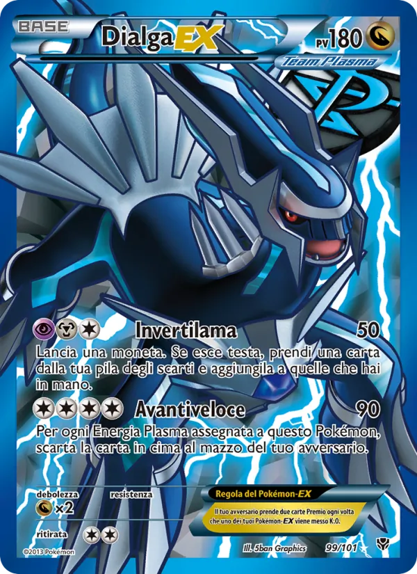 Dialga-EX – Esplosione Plasma 99