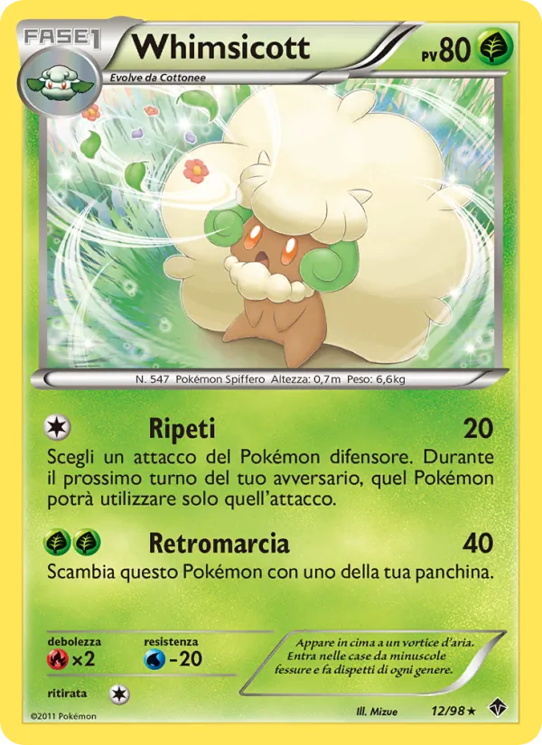 Whimsicott – Nuove Forze 12