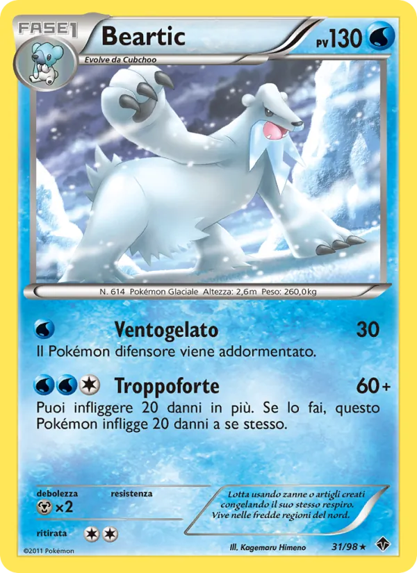 Beartic – Nuove Forze 31