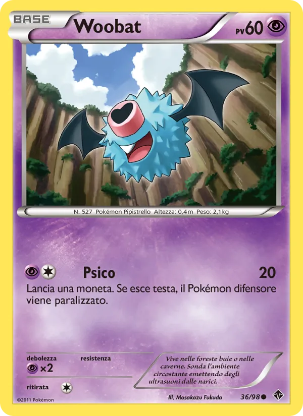 Woobat – Nuove Forze 36