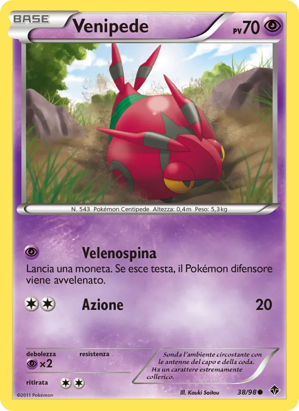 Venipede – Nuove Forze 38