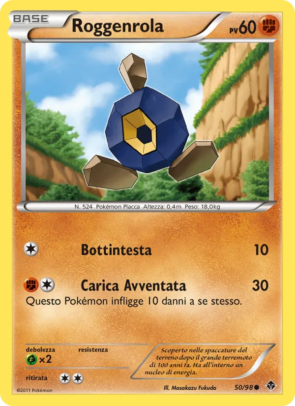 Roggenrola – Nuove Forze 50