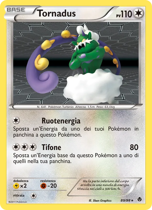 Tornadus – Nuove Forze 89
