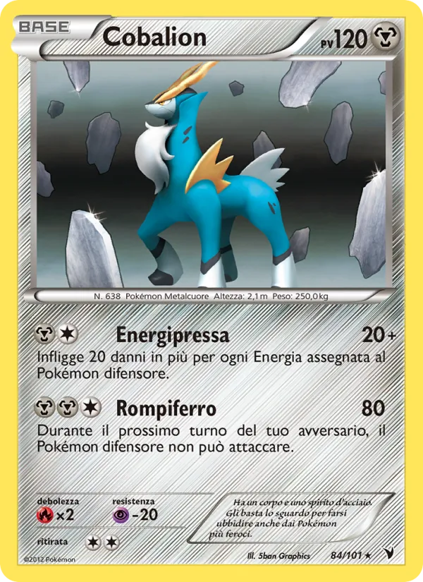 Cobalion – Vittorie Regali 84