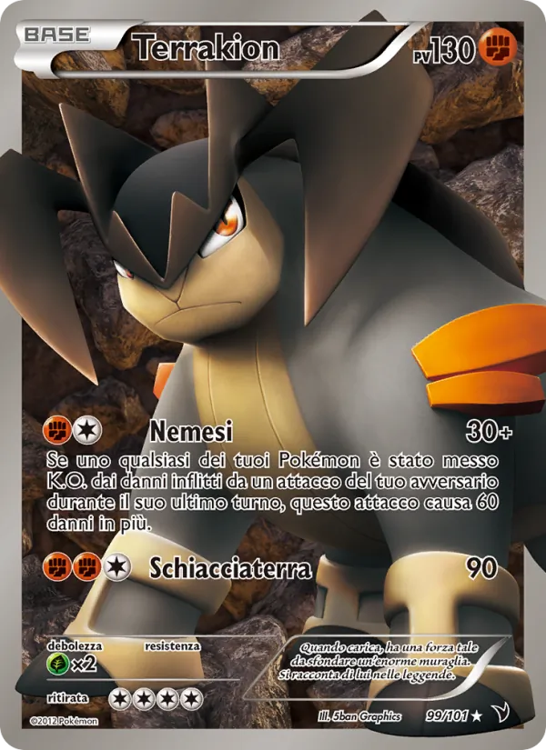 Terrakion – Vittorie Regali 99