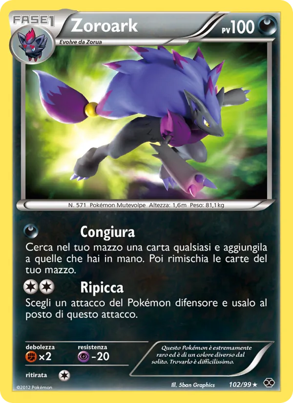 Zoroark – Destini Futuri 102