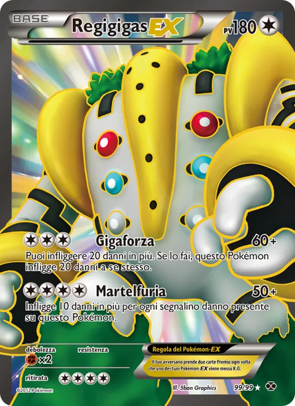 Regigigas-EX – Destini Futuri 99