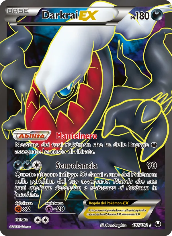 Darkrai-EX – Esploratori delle Tenebre 107