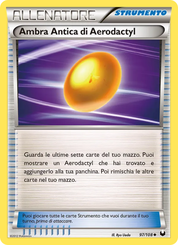 Ambra Antica di Aerodactyl – Esploratori delle Tenebre 97