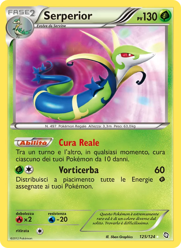 Serperior – Stirpe dei Draghi 125
