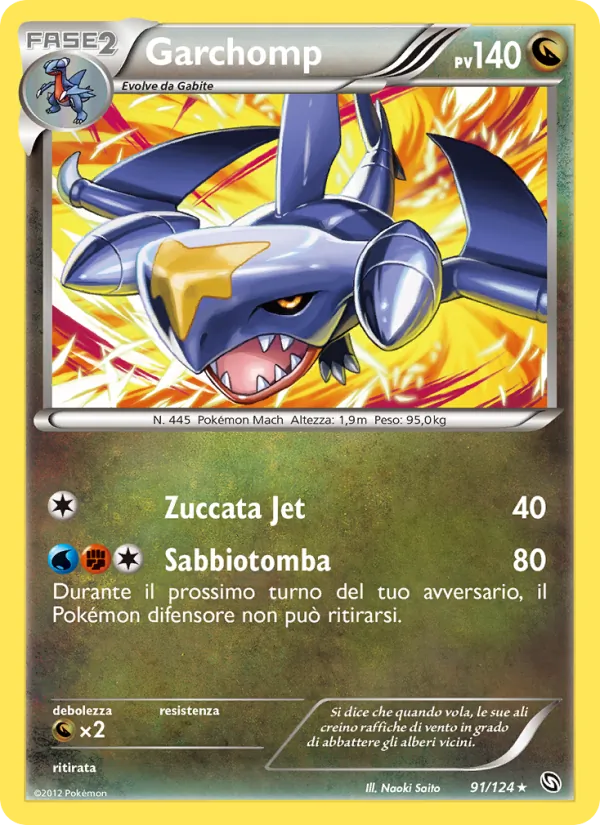 Garchomp – Stirpe dei Draghi 91