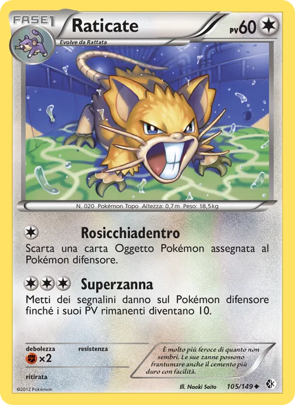 Raticate – Confini Varcati 105