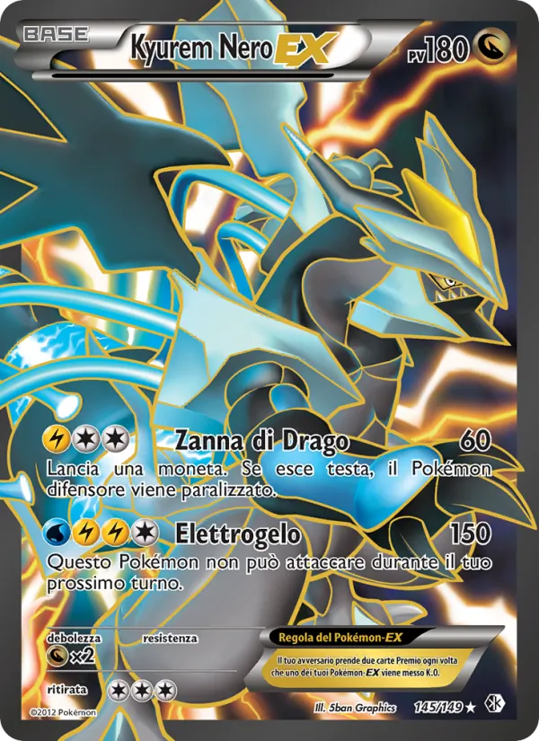 Kyurem Nero-EX – Confini Varcati 145