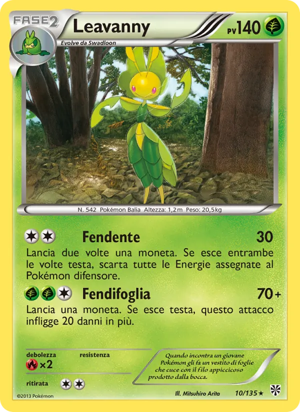 Leavanny – Uragano Plasma 10