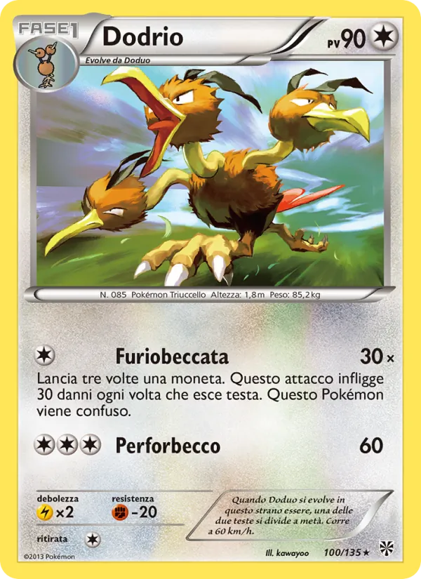 Dodrio – Uragano Plasma 100