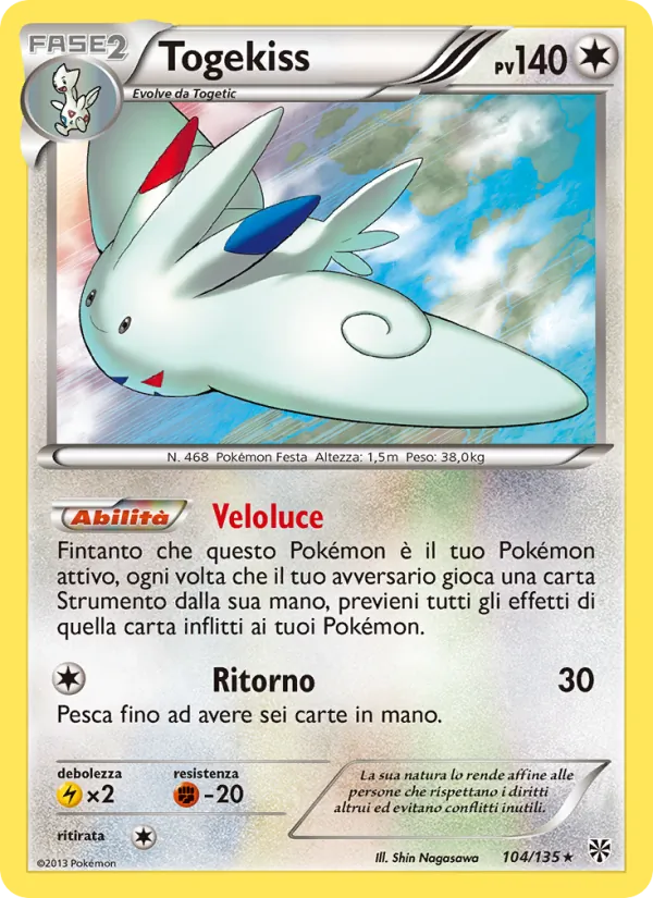 Togekiss – Uragano Plasma 104