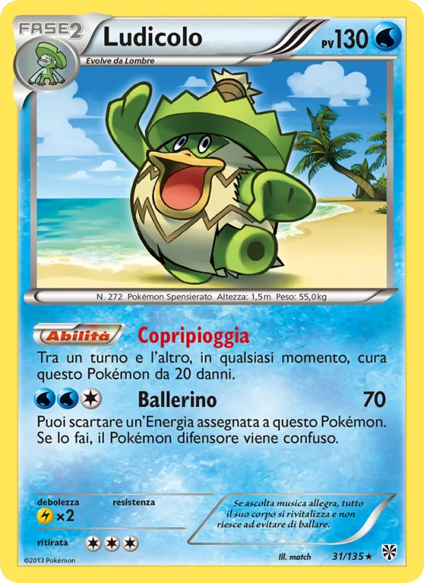 Ludicolo – Uragano Plasma 31