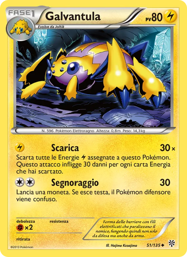 Galvantula – Uragano Plasma 51