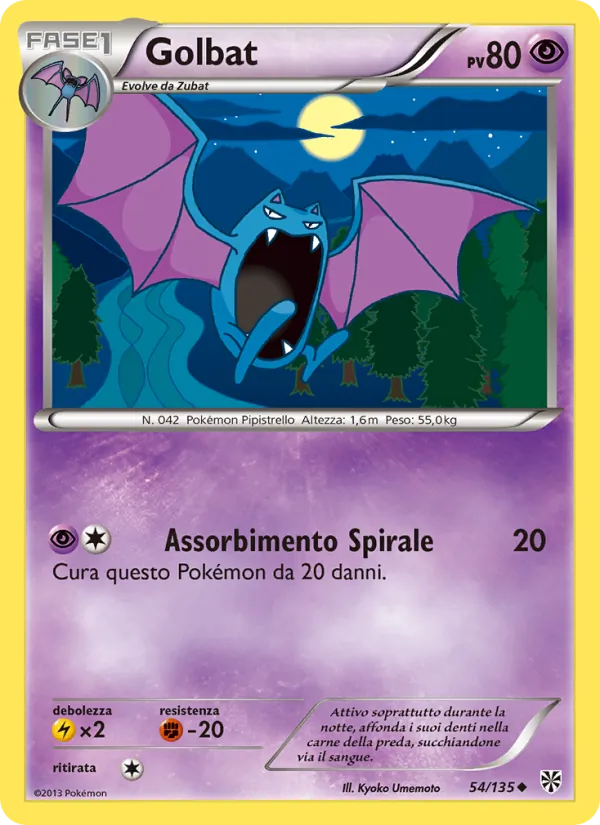 Golbat – Uragano Plasma 54
