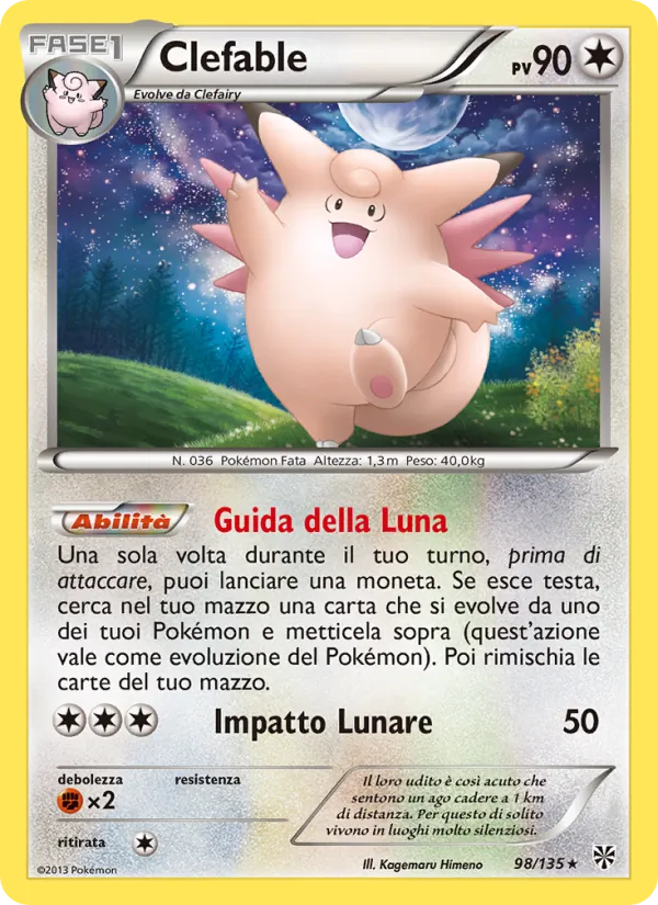 Clefable – Uragano Plasma 98