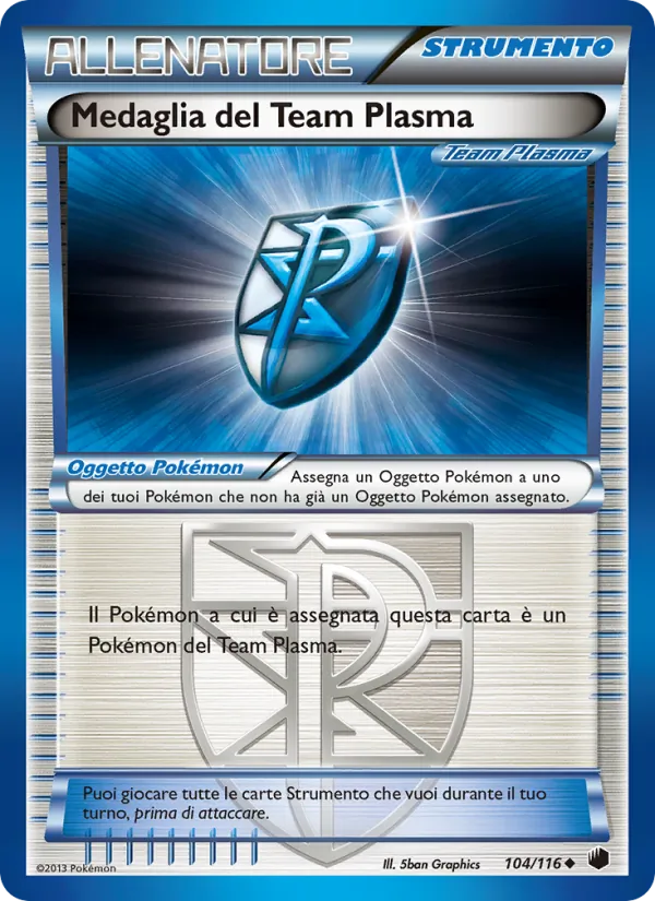 Medaglia Team Plasma – Glaciazione Plasma 104