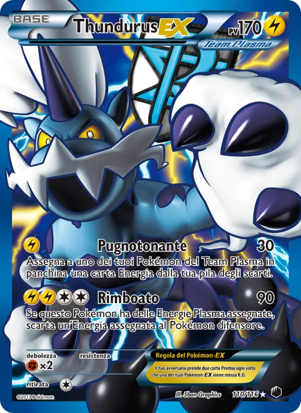 Thundurus-EX – Glaciazione Plasma 110