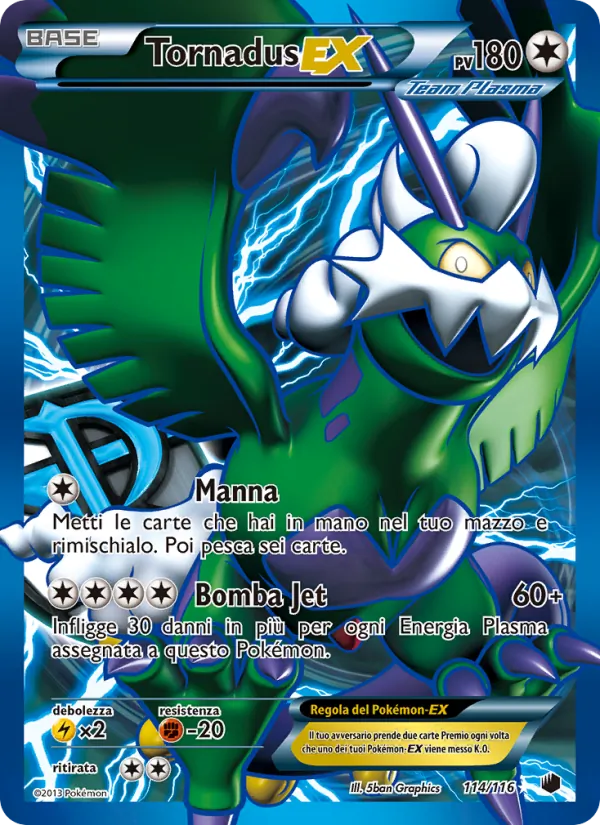 Tornadus-EX – Glaciazione Plasma 114