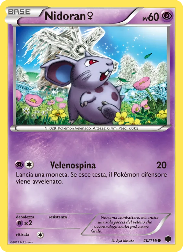 Nidoran♀ – Glaciazione Plasma 40