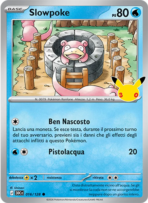 Slowpoke – 30° Anniversario 16