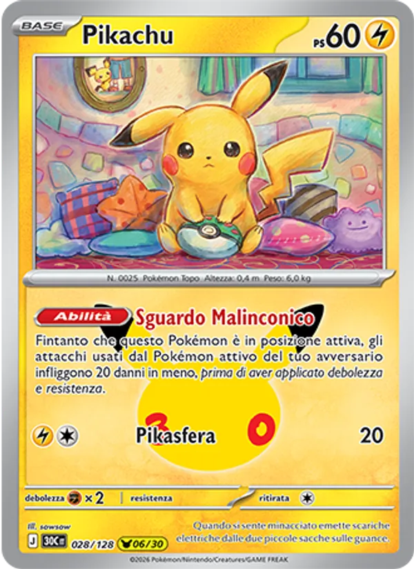 Pikachu – 30° Anniversario 28