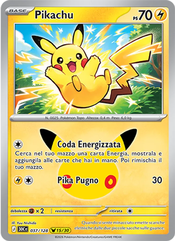 Pikachu – 30° Anniversario 37