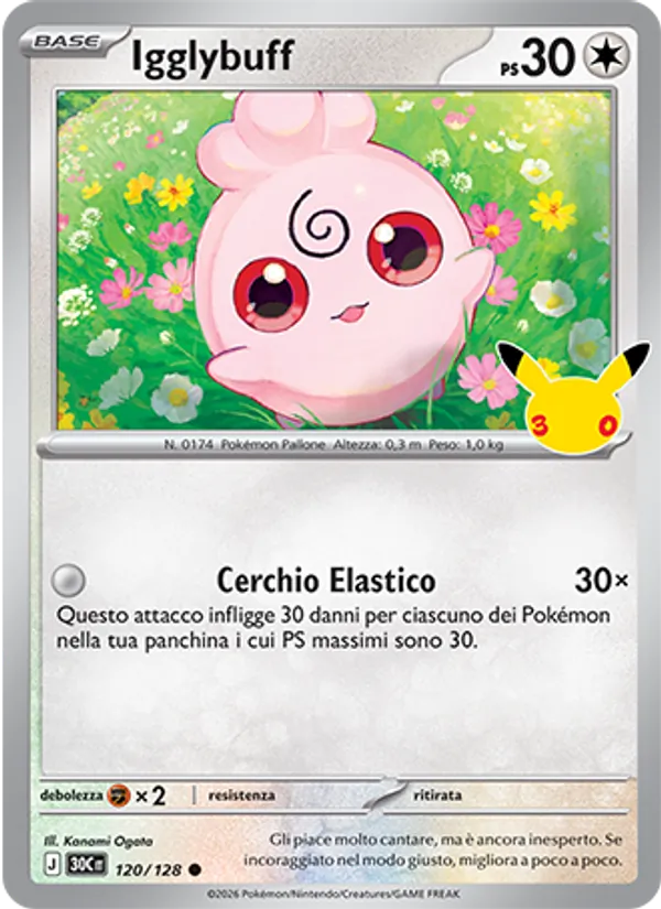 Igglybuff – 30° Anniversario 120