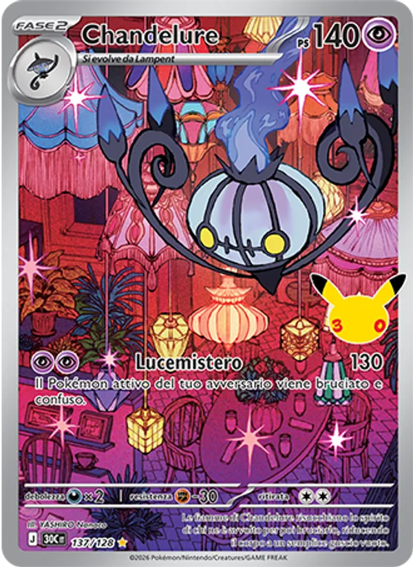Chandelure – 30° Anniversario 137