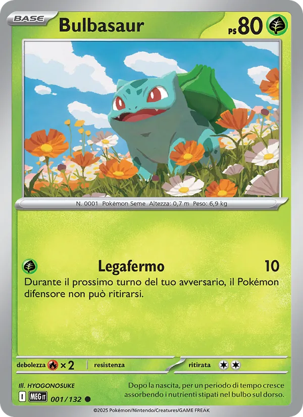 Bulbasaur – Megaevoluzione 1