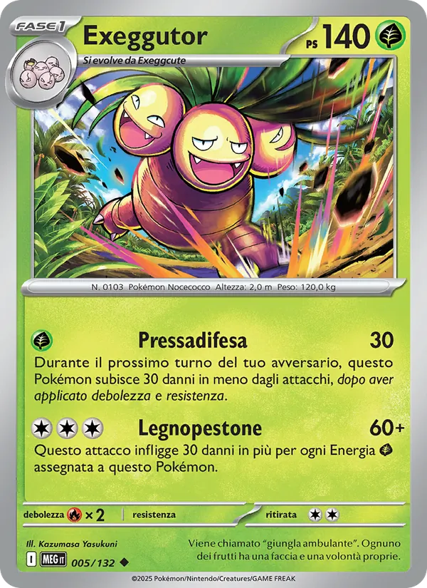Exeggutor – Megaevoluzione 5