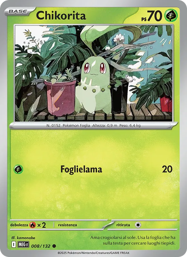 Chikorita – Megaevoluzione 8