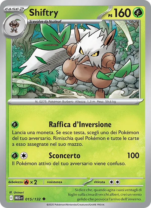 Shiftry – Megaevoluzione 15