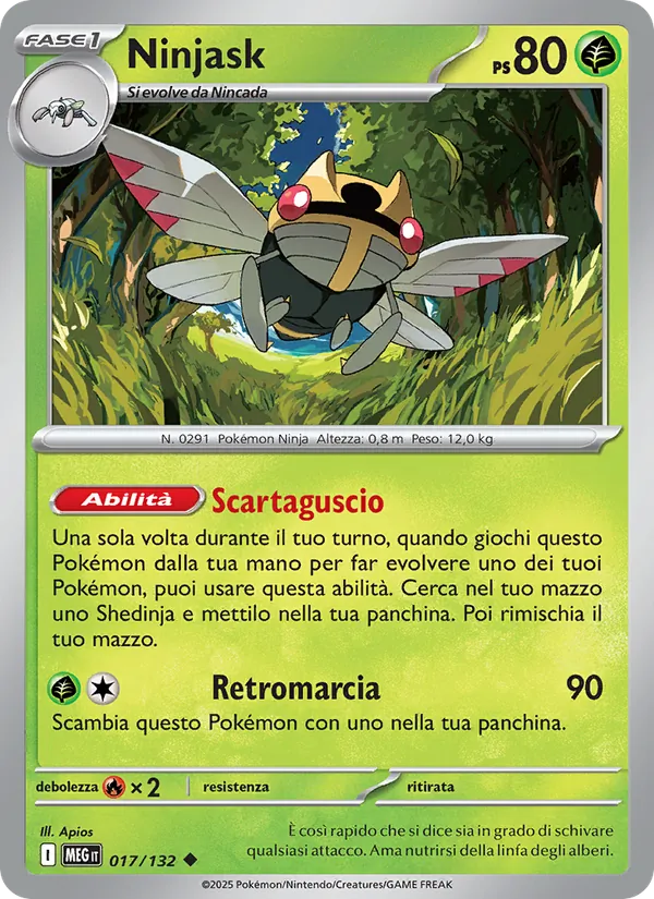 Ninjask – Megaevoluzione 17